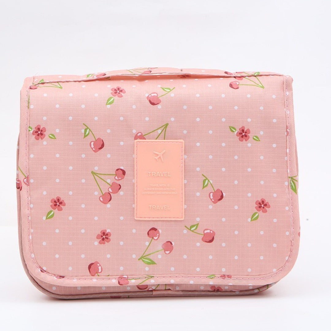 The Travel Case — Hanging Toiletry Bag with Compartments
