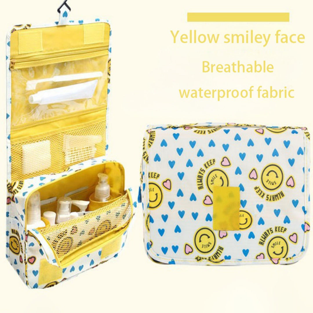 The Travel Case — Hanging Toiletry Bag with Compartments