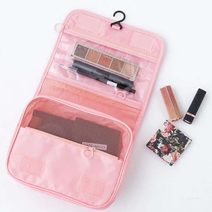 The Travel Case — Hanging Toiletry Bag with Compartments