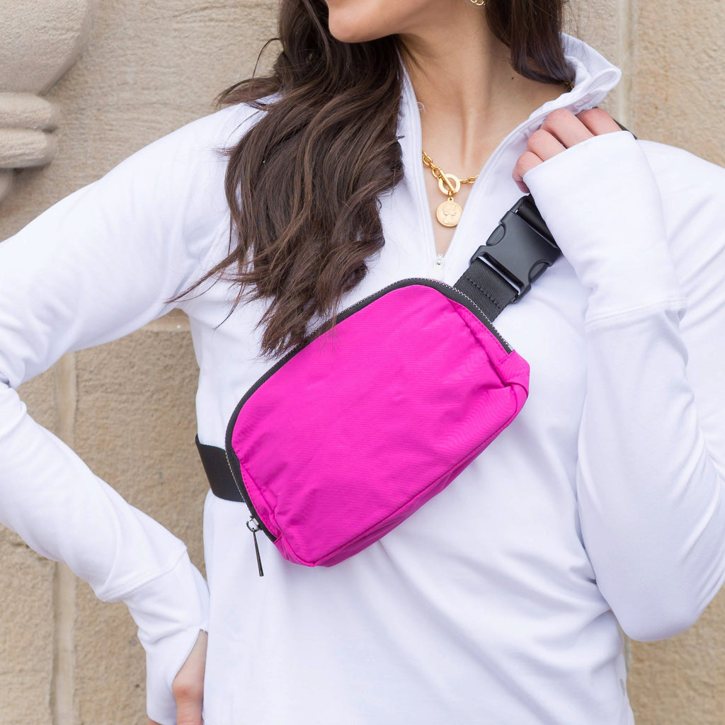 The Roam Sling — Nylon Belt Bag with Five Pockets