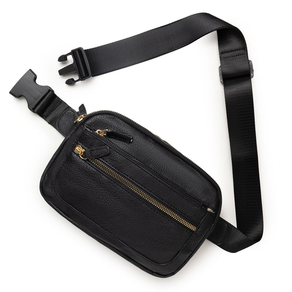 The Crossbody — Vegan Leather, Wears Three Ways