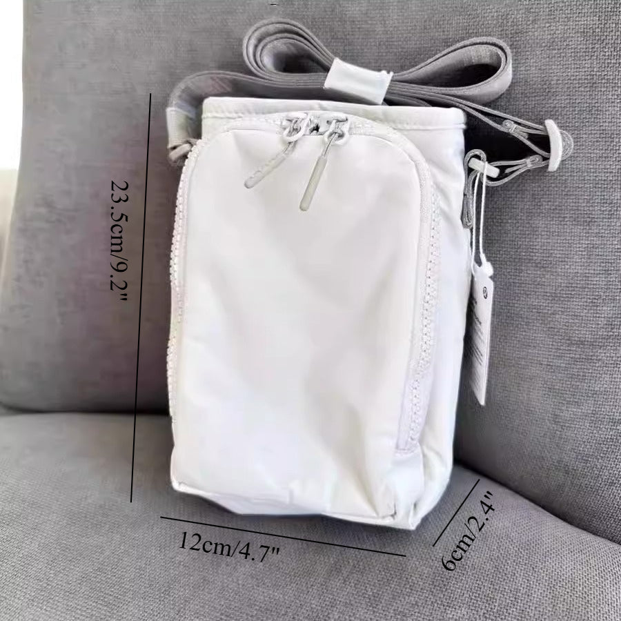 The Bottle Sling — Waterproof Crossbody for Phone and Keys