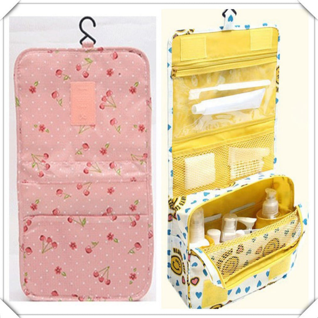 The Travel Case — Hanging Toiletry Bag with Compartments