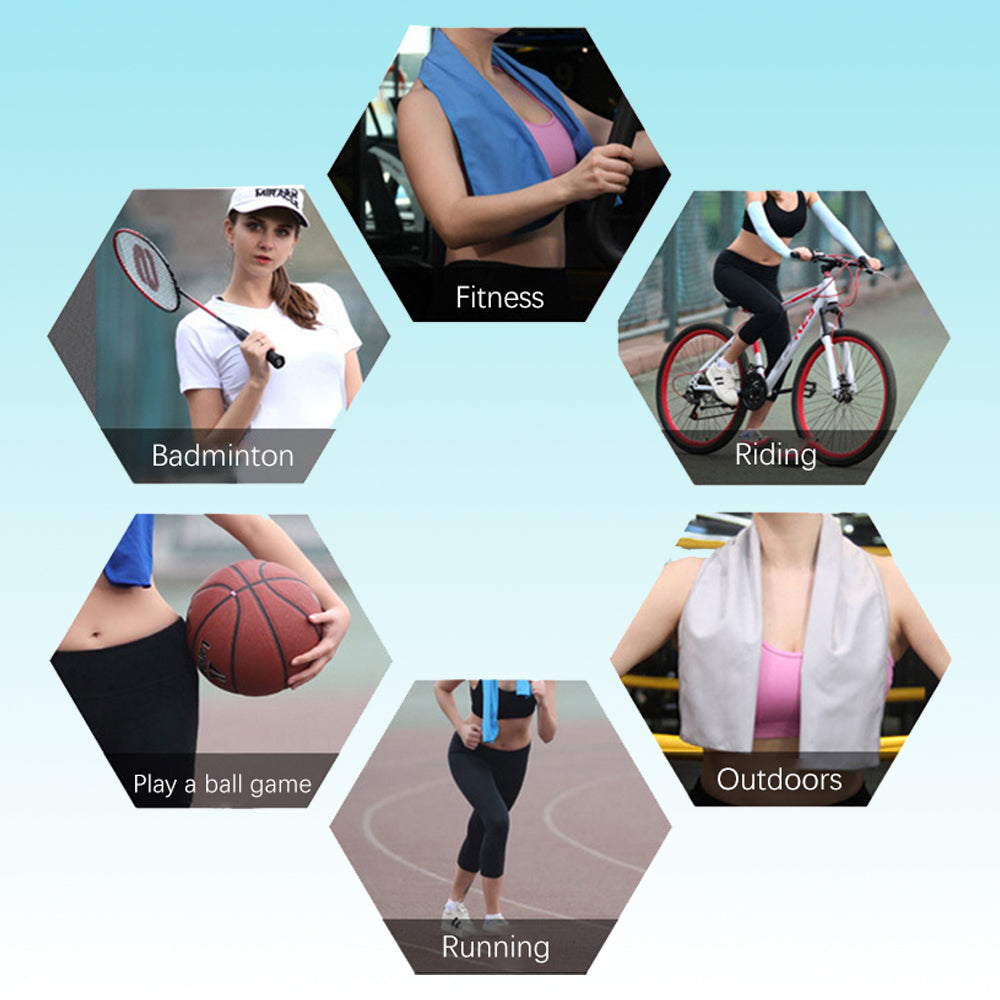 The Cooling Towel — Cold in Seconds, No Chemicals