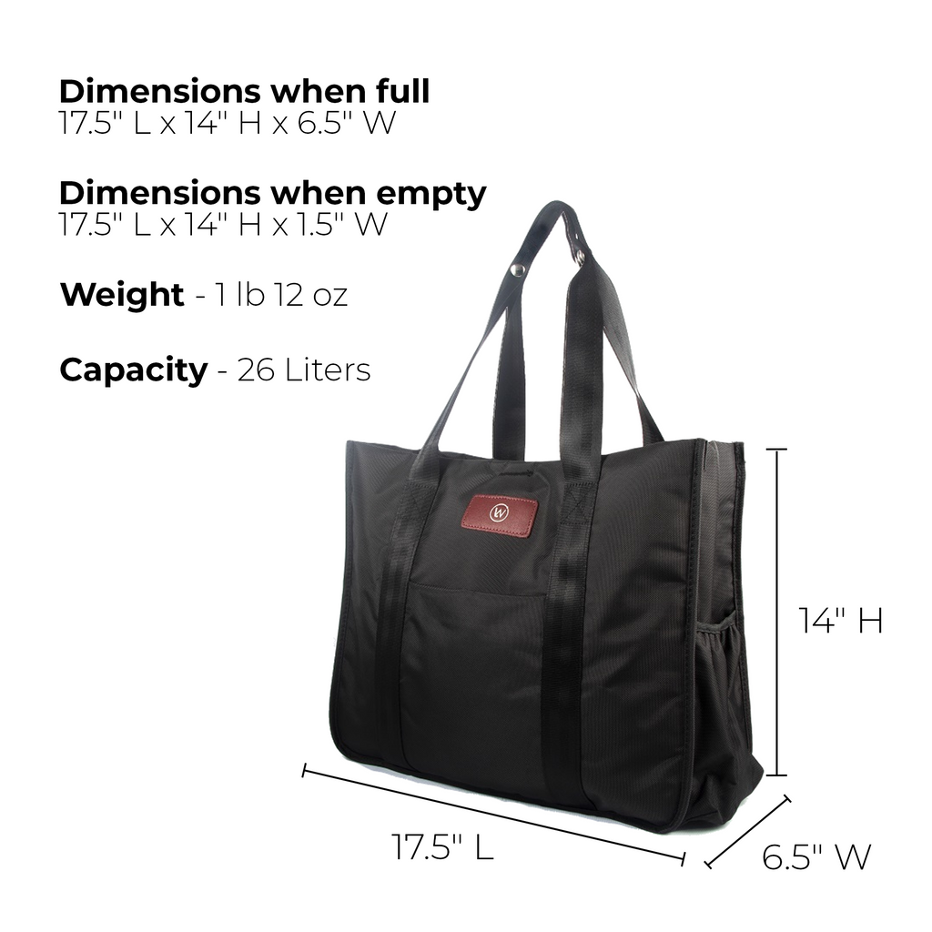 The Tote — Gym Bag with Shoe & Laundry Compartments