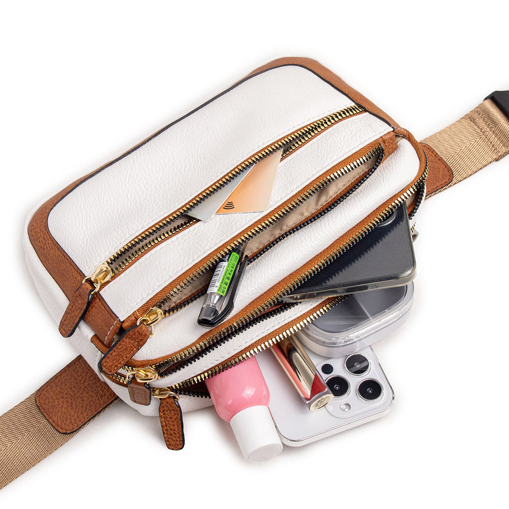 The Crossbody — Vegan Leather, Wears Three Ways