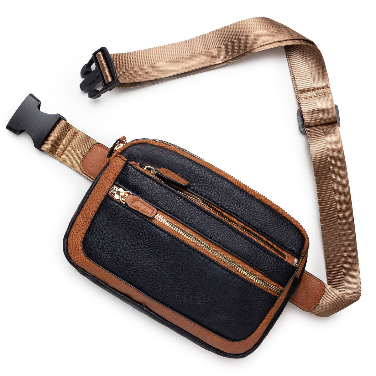 The Crossbody — Vegan Leather, Wears Three Ways
