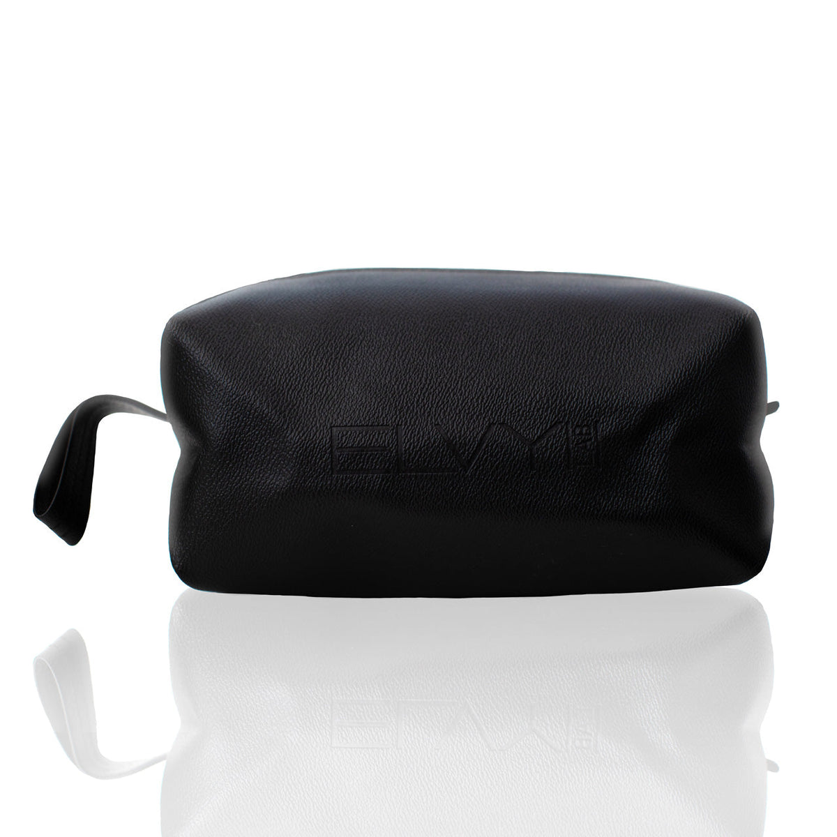 The Dopp Kit — Black Leather Toiletry Bag