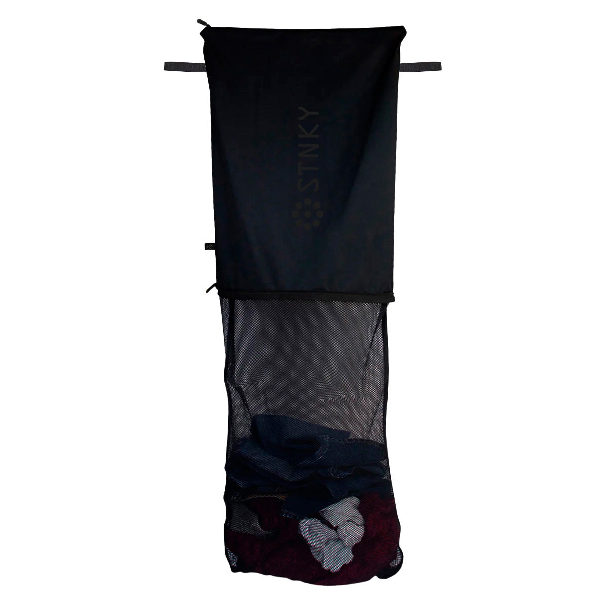 The Dirty Zone — Gym Bag Insert with a Built-In Wash Net