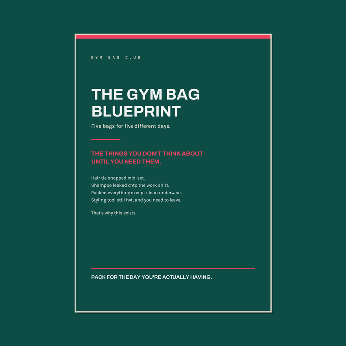 The Gym Bag Blueprint — 5 Smarter Packing Systems for Real Life