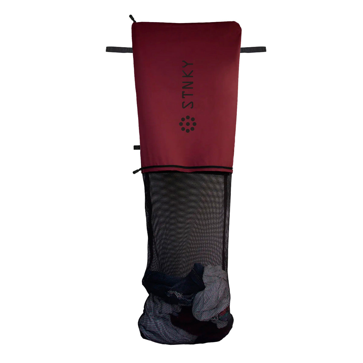 The Dirty Zone — Gym Bag Insert with a Built-In Wash Net