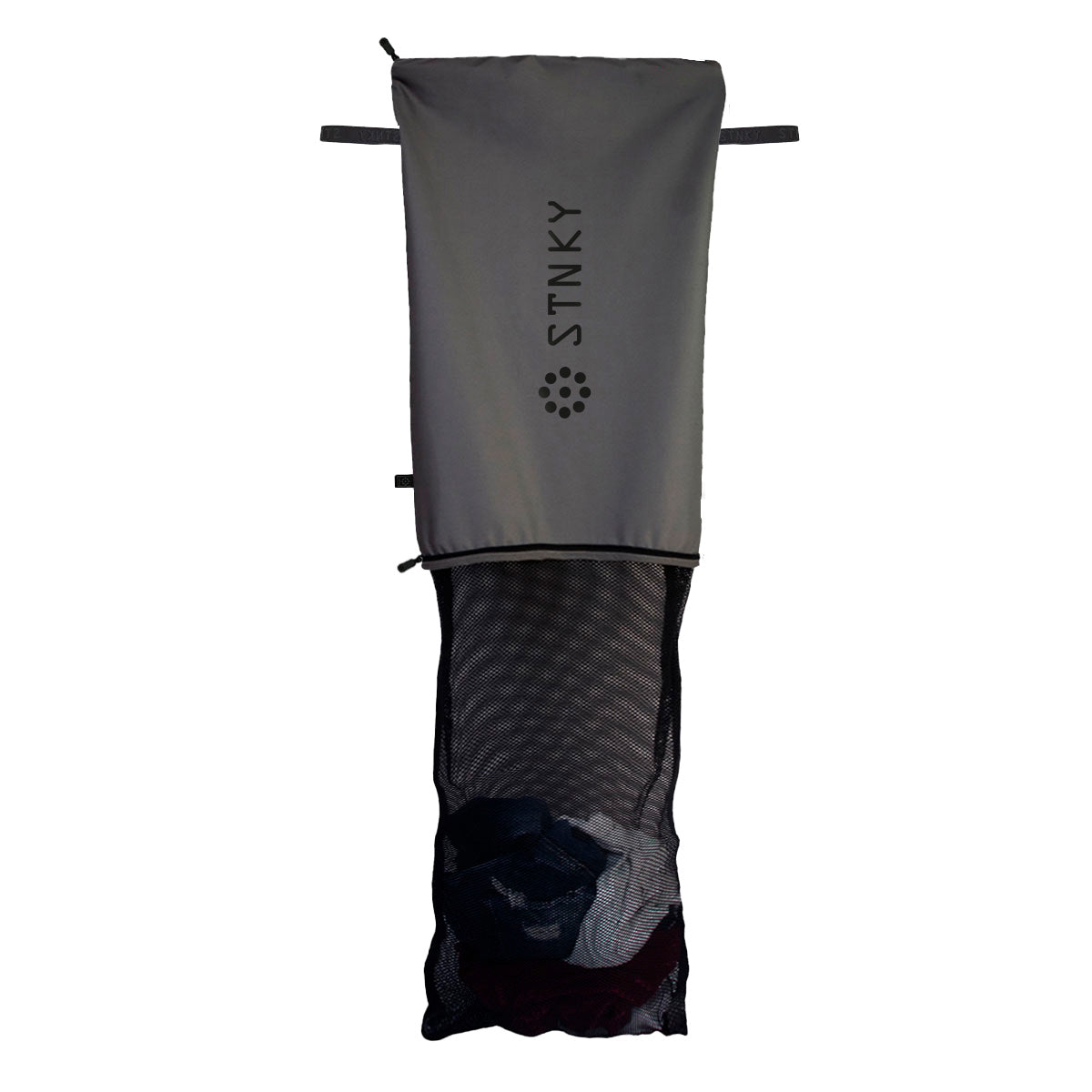 The Dirty Zone — Gym Bag Insert with a Built-In Wash Net